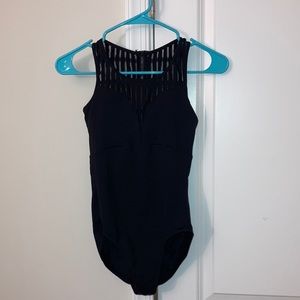 Black Mirella Leotard (S)